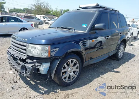 2008 Land Rover Range Rover Sport Hse from USA, damaged, VIN SALSK25468A187270